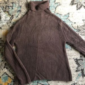 Dusty purple American Eagle turtleneck sweater